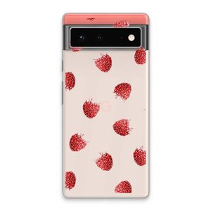 Framboosjes: Google Pixel 6 Transparant Hoesje