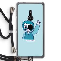 Zwaai: Sony Xperia XZ2 Transparant Hoesje met koord