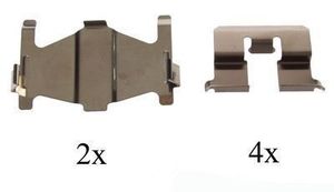 Accessoireset, schijfremblok 1206Q