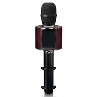 Lenco BC-090 BK karaoke zangmicrofoon met discoverlichting - thumbnail