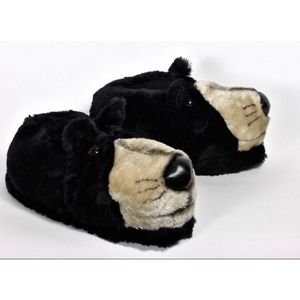 Volwassenen dieren pantoffels beer