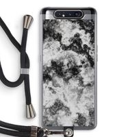 Onweer: Samsung Galaxy A80 Transparant Hoesje met koord