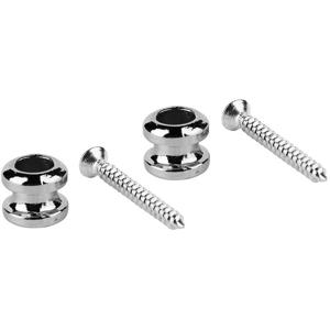 Boston BSLB-10-NI button voor straplocks met schroef (set van 2) nikkel