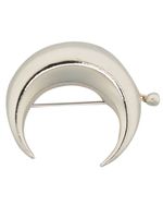 Marine Serre bague de cheveux Regenerated Tin Moon - Argent