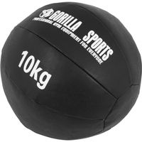Gorilla Sports Medicijnbal - Medicine Ball - Kunstleer - 10 kg - thumbnail