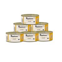 APPLAWS Chicken Breast in Broth - nat kattenvoer - 6x70g