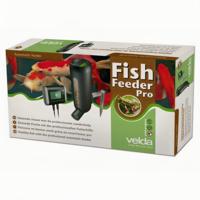 Velda Fish Feeder Voerautomaat Pro voor Exacte Voeding | Tot 20 Keer per Dag Automatisch Vissen Voeren