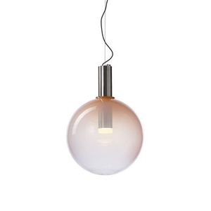 Bomma Phenomena Hanglamp - Large Ball - Roze - Zilver