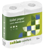 Toiletpapier satino mt1 comfort 2laags 200 vel wit | 12 stuks