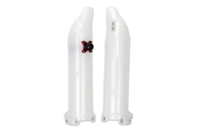 UFO PLAST Fork protectors ufo kawasaki white