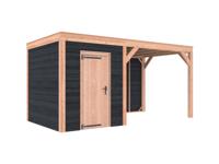 Outdoor Life Products | Tuinhuis + Overkapping Douglas Z-ZR-500 x 250 | A-Sym