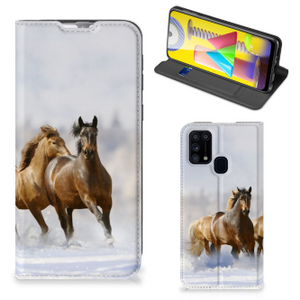 Samsung Galaxy M31 Hoesje maken Paarden