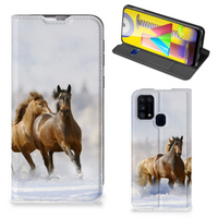 Samsung Galaxy M31 Hoesje maken Paarden