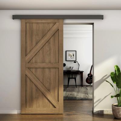 Mooi Deurbeslag Nova schuifdeursysteem wand/plafond montage, zwart, 240cm