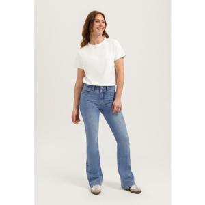 Florez - Blauw | Dames | Jeans | Blauw | 34 | regular | Kamst mode