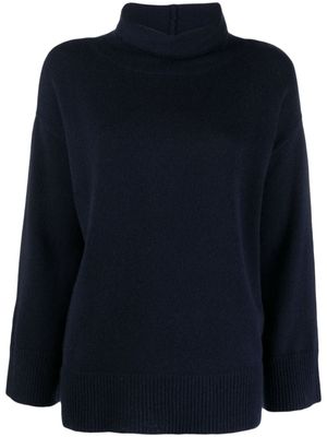 ASPESI pull en cachemire à col roulé - Bleu