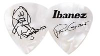 Ibanez B1000PG-PW Paul Gilbert Signature set van 6 plectrums - thumbnail