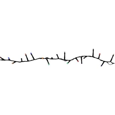 LED-lichtkrans Lifetime Multicolour 10 m Oplaadbare batterij Zon