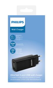 Philips DLP2681/12 oplader voor mobiele apparatuur Universeel Zwart AC Binnen