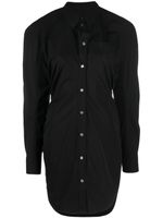 Alexander Wang robe-chemise en coton - Noir - thumbnail