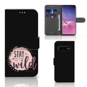 Samsung Galaxy S10 Plus Leuk Hoesje Boho Stay Wild