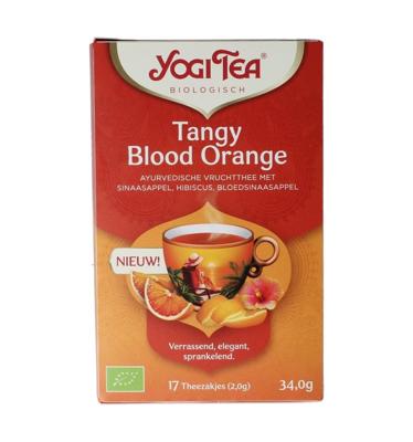 Tea tangy blood orange bio