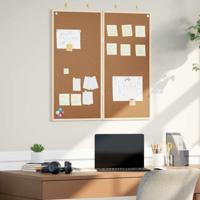 Kurkbord Bruin 80 x 1.4 x 80 cm Massief grenenhout