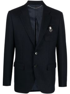 Billionaire blazer cintré à poche poitrine - Noir