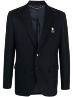 Billionaire blazer cintré à poche poitrine - Noir