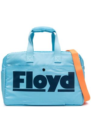 Floyd sac fourre-tout zippé à logo imprimé - Bleu