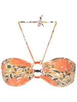 Clube Bossa haut de bikini à fleurs - Orange - thumbnail