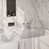 Inbouwthermostaat set Brauer Chrome Edition Met Drukknoppen Incl Baduitloop Chroom (Keuze Handdouche)