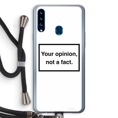 Your opinion: Samsung Galaxy A20s Transparant Hoesje met koord