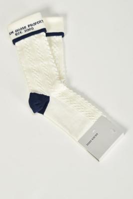 Golden Goose sokken GUP02373.P002429.11782 heritage white/ dark blue