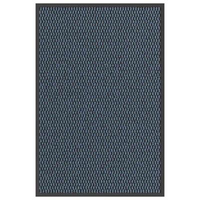 Deurmat 60x90 cm blauw