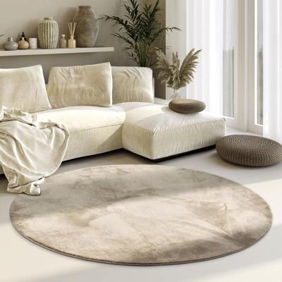 Vloerkleed Leon Rond - Crème Xcm - Polypropyleen - Dekbed-Discounter.nl