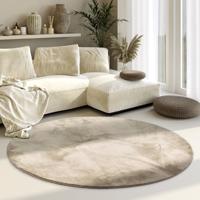 Vloerkleed Leon Rond - Crème Xcm - Polypropyleen - Dekbed-Discounter.nl