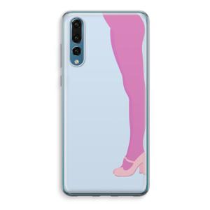 Pink panty: Huawei P20 Pro Transparant Hoesje