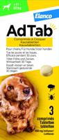AdTab kauwtablet tegen teken en vlooien voor honden van 11 tot 22 kg - thumbnail
