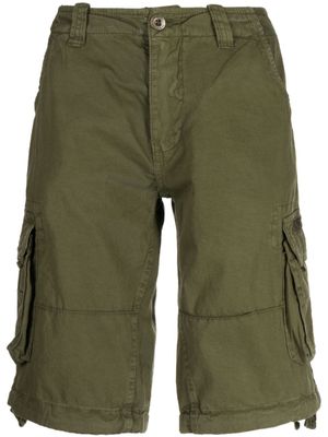 Alpha Industries short en coton à poches cargo - Vert