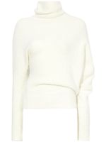 Proenza Schouler pull Fuzzy Boucle à design asymétrique - Blanc - thumbnail