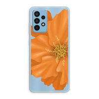 Orange Ellila flower: Samsung Galaxy A52 Transparant Hoesje