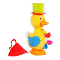 Mini Club badeend met waterrad, 28cm