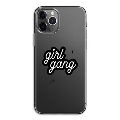 Girl Gang: iPhone 11 Pro Transparant Hoesje