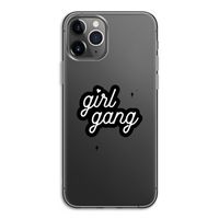 Girl Gang: iPhone 11 Pro Transparant Hoesje