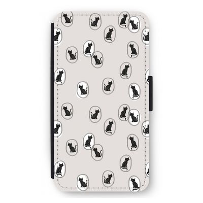 Miauw: iPhone 12 mini Flip Hoesje