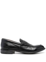 Moma penny-slot leather loafers - Noir