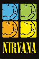 Poster Nirvana - Smiley Squares 61x91,5cm