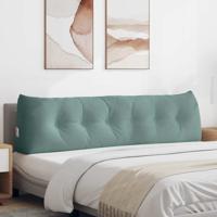 Rugkussen Zeegroen 180 x 24 x 50 cm Fluweel Rugkussen Zeegroen 180 x 24 x 50 cm Fluweel