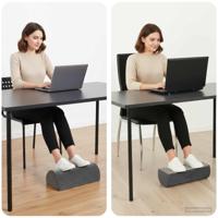 Voetensteun Kussen Effen Grijs